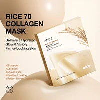 Rice 70 Glow Collagen Mask - 4 ct