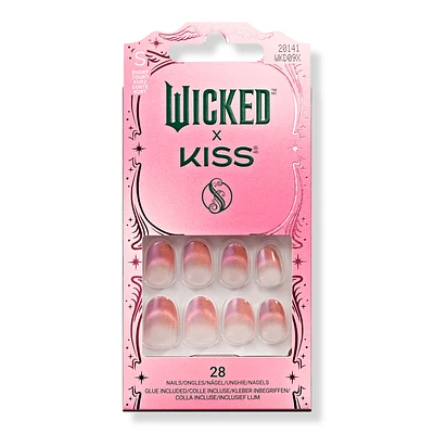 WICKED X KISS Press On Nails - Pink Perfection