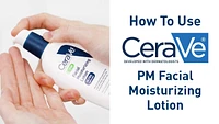 PM Lotion Face Moisturizer, Oil-free Night Cream for All Skin Types - 3.0 oz