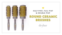 Round Ceramic Brush