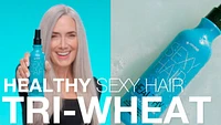 Healthy Sexy Hair Tri-Wheat Leave In Conditioner - 8.5 oz