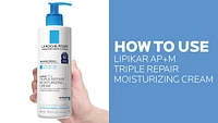 Lipikar AP+M Triple Repair Body Moisturizing Cream for Dry Skin