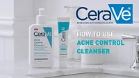 Acne Control Cleanser for Face with 2% Salicylic Acid & Purifying Clay for Oily Skin