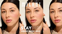 Stay Put Liquid Brow Wax - Clear