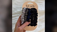 Satin Petite Scrunchies Set