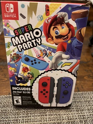 SUPER MARIO PARTY (RED/BLU JOY - SWITCH - NEW