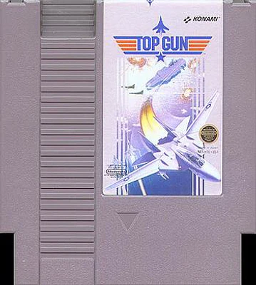 TOP GUN - NES - USED