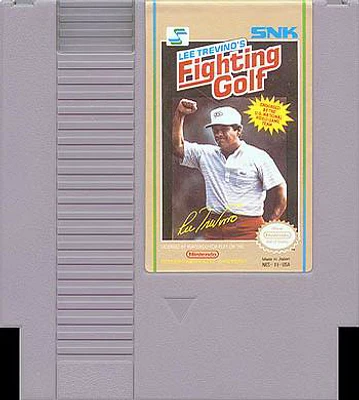 LEE TREVINOS FIGHTING GOLF - NES - USED