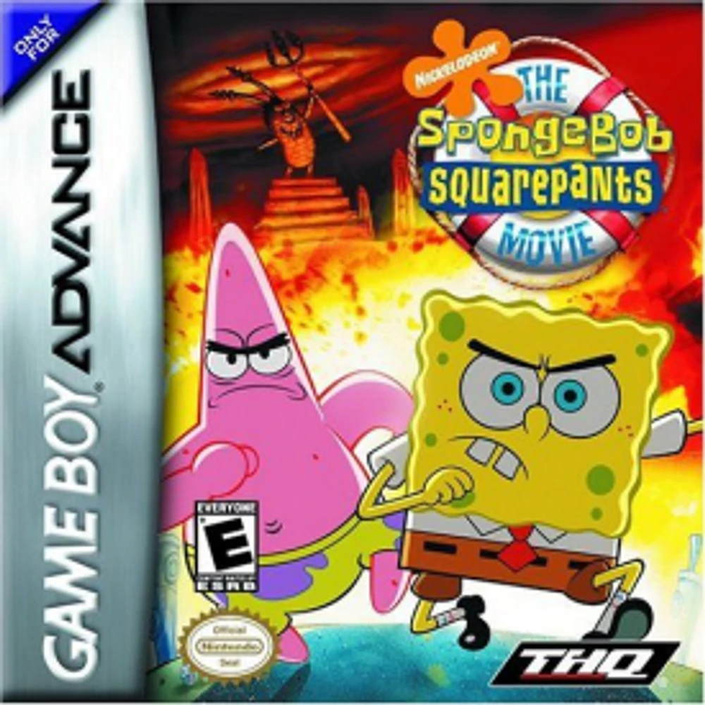 SPONGEBOB:THE MOVIE - Game Boy Advanced - USED