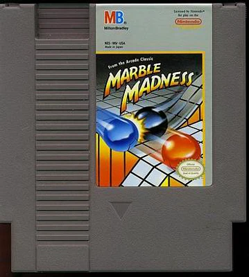 MARBLE MADNESS - NES - USED
