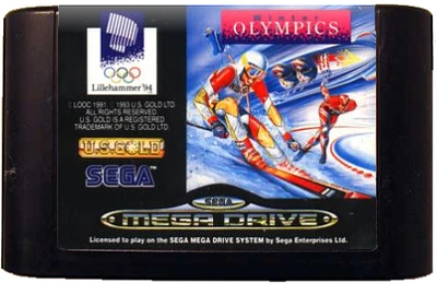WINTER OLYMPIC GAMES - Sega Genesis - USED