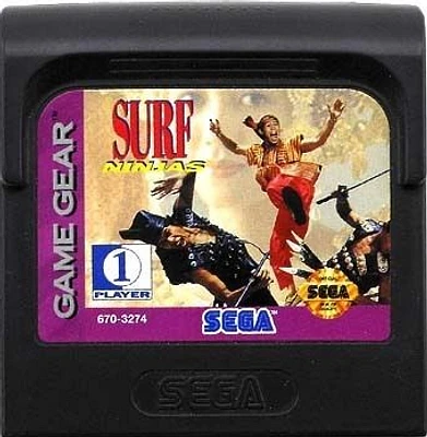 SURF NINJAS - Sega Game Gear - USED