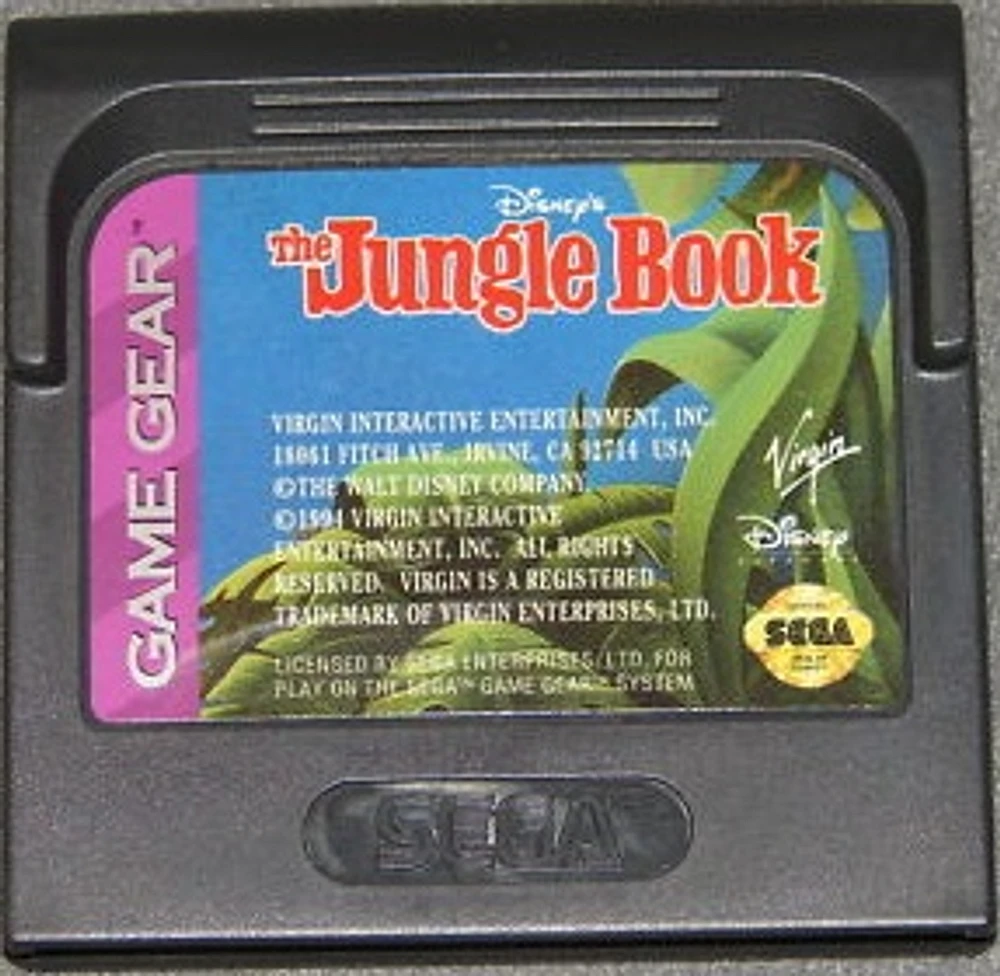 JUNGLE BOOK - Sega Game Gear - USED