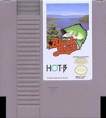 BLACK BASS - NES - USED