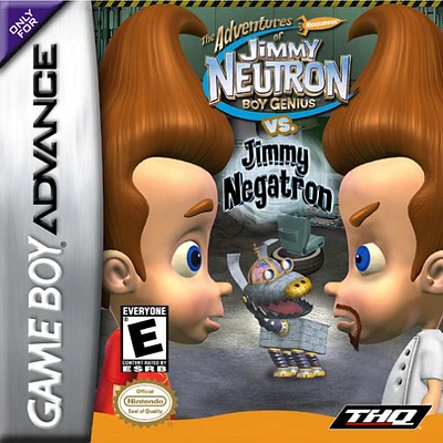 JIMMY NEUTRON VS JIMMY - Game Boy Advanced - USED