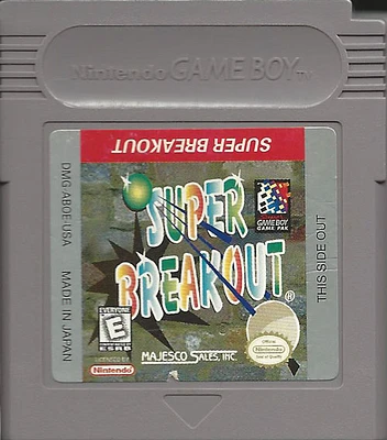 SUPER BREAKOUT - Game Boy - USED