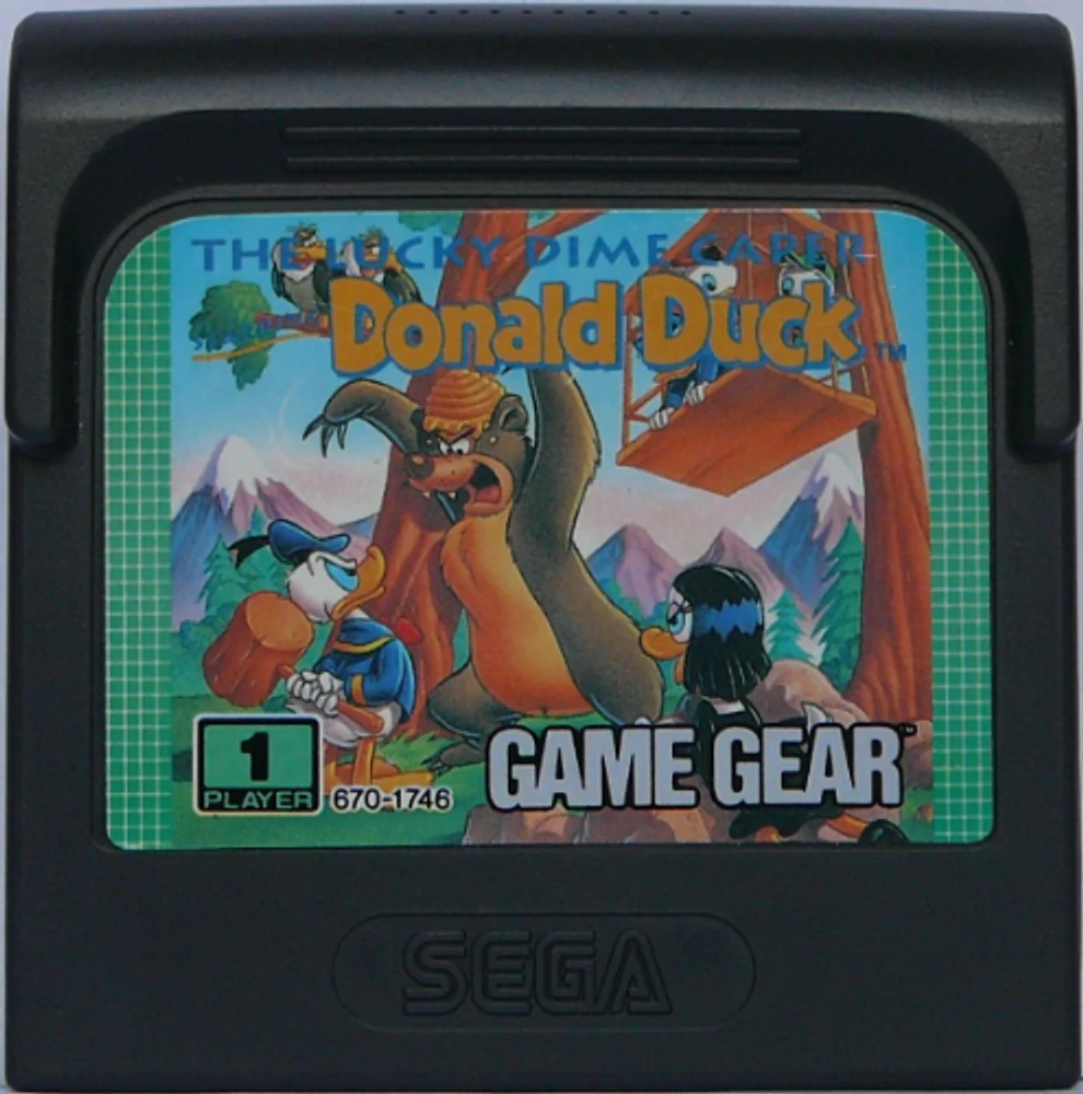 DONALD DUCK:LUCKY DIME - Sega Game Gear - USED