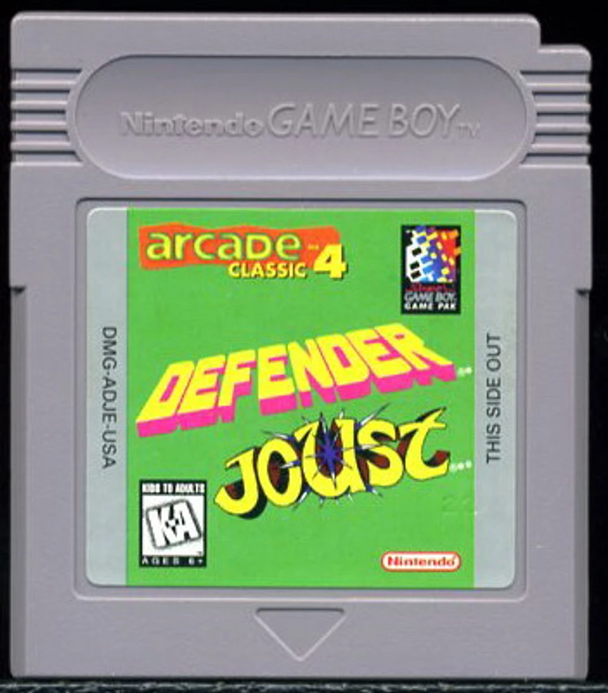 ARCADE CLASSIC 4:DEFENDER - Game Boy - USED