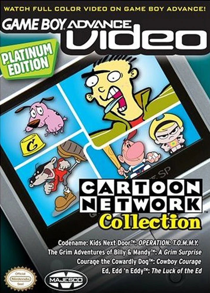 CARTOON NETWORK COLL (PLAT ED) - Game Boy Advanced - USED