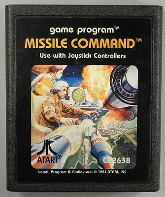 MISSILE COMMAND - Atari 2600 - USED