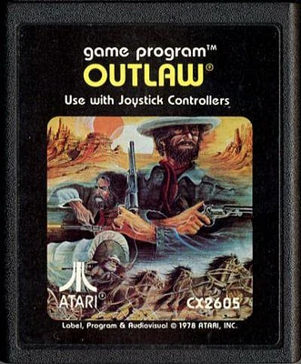 OUTLAW - Atari 2600 - USED