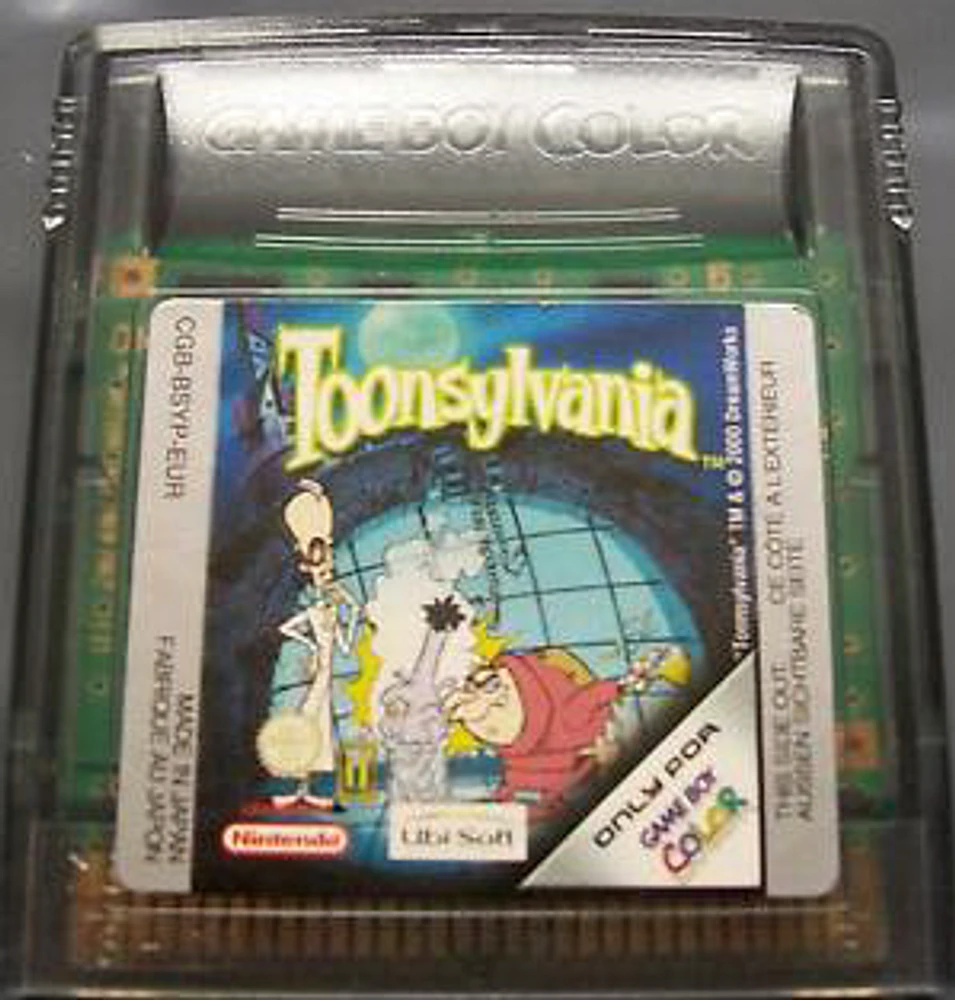 TOONSYLVANIA - Game Boy Color - USED