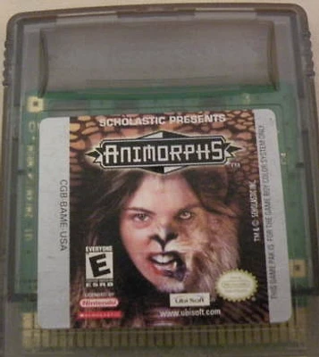 ANIMORPHS - Game Boy Color - USED