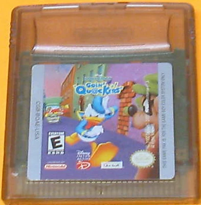 DONALD DUCK:GOIN QUACKERS - Game Boy Color - USED