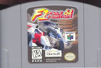 F1:POLE POSITION 64 - Nintendo 64 - USED