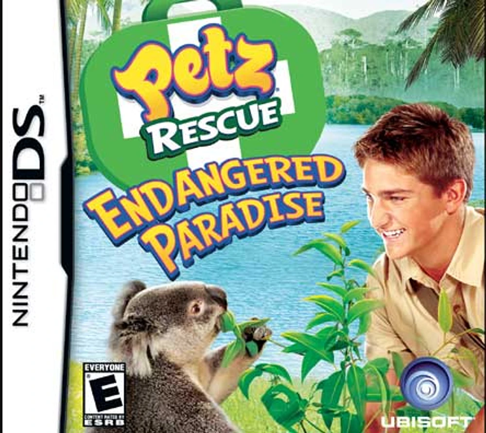 Petz Rescue Endangered Paradise - Nintendo DS - USED