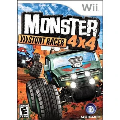 MONSTER 4X4 STUNT RACER - Nintendo Wii Wii - USED