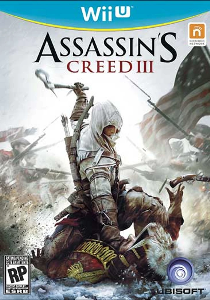 ASSASSINS CREED III - WU WiiU Wii-u Wii U - USED