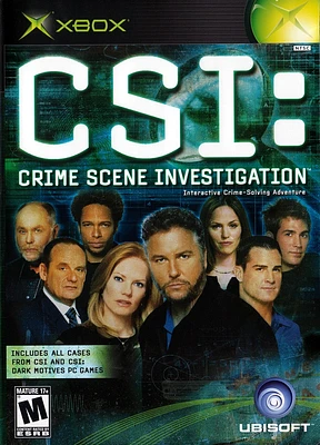 CSI:CRIME SCENE INVESTIGATION - Xbox - USED