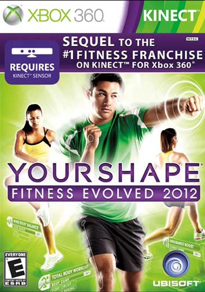 YOUR SHAPE:FITNESS EVOLVED 12 - Xbox 360 - USED