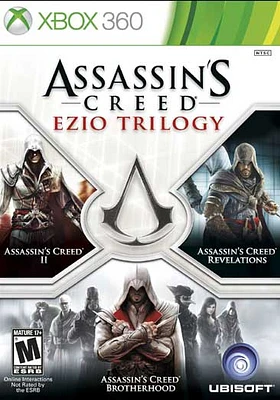 ASSASSINS CREED:EZIO TRILOGY - Xbox 360 - USED