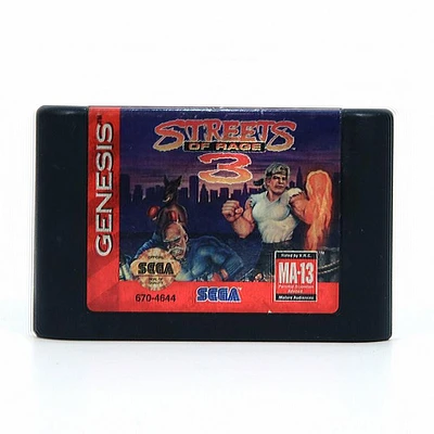STREETS OF RAGE - Sega Genesis - USED
