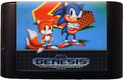 SONIC THE HEDGEHOG 2 - Sega Genesis - USED