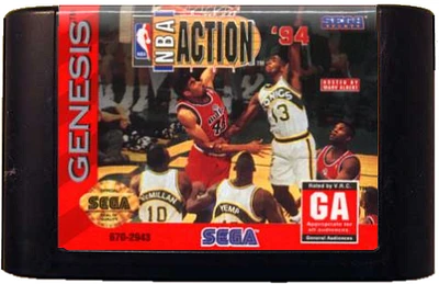 NBA ACTION - Sega Genesis