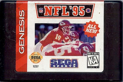 NFL 95 - Sega Genesis - USED