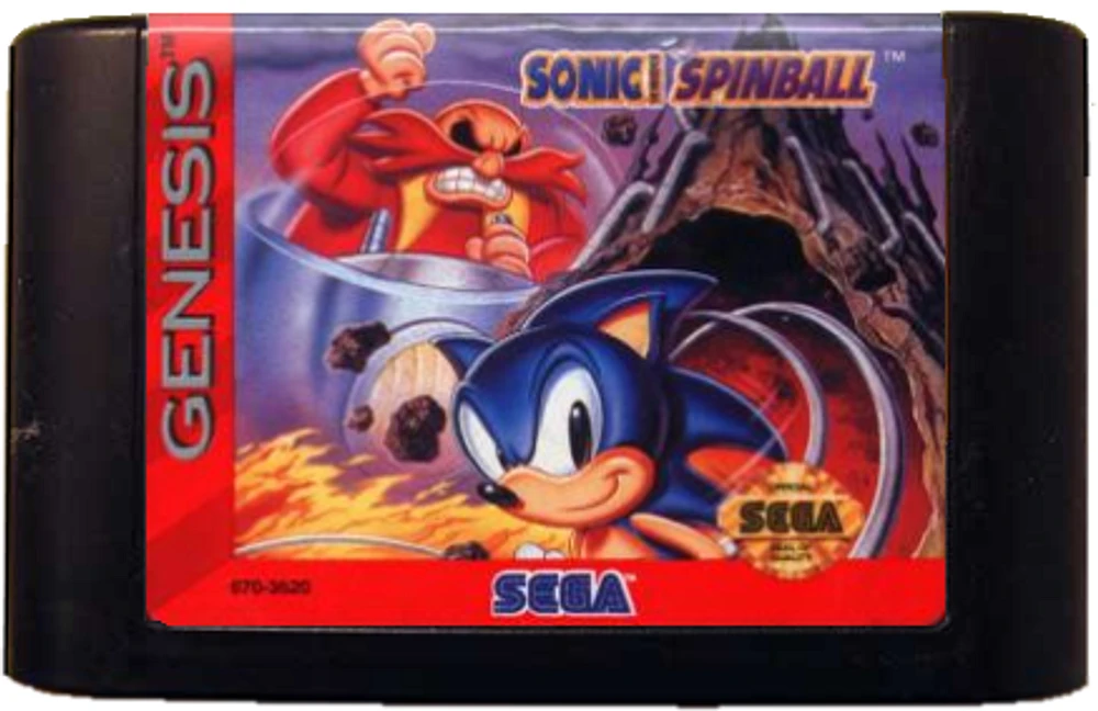SONIC SPINBALL - Sega Genesis - USED