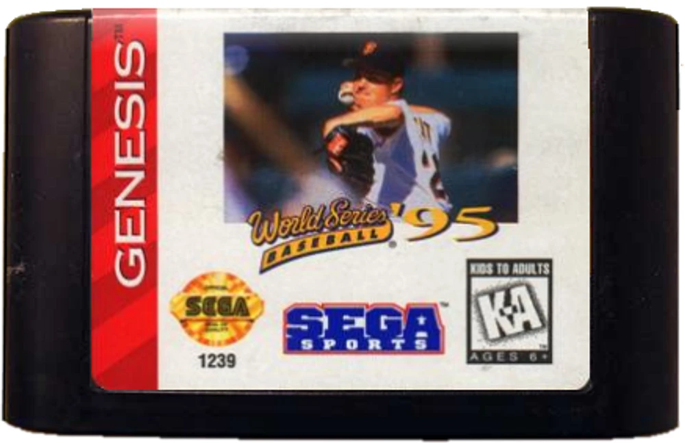 WORLD SERIES BASEBALL - Sega Genesis