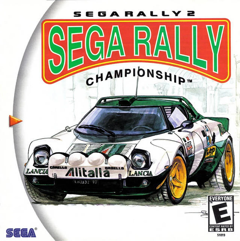 SEGA RALLY CHAMPIONSHIP - Sega Dreamcast - USED