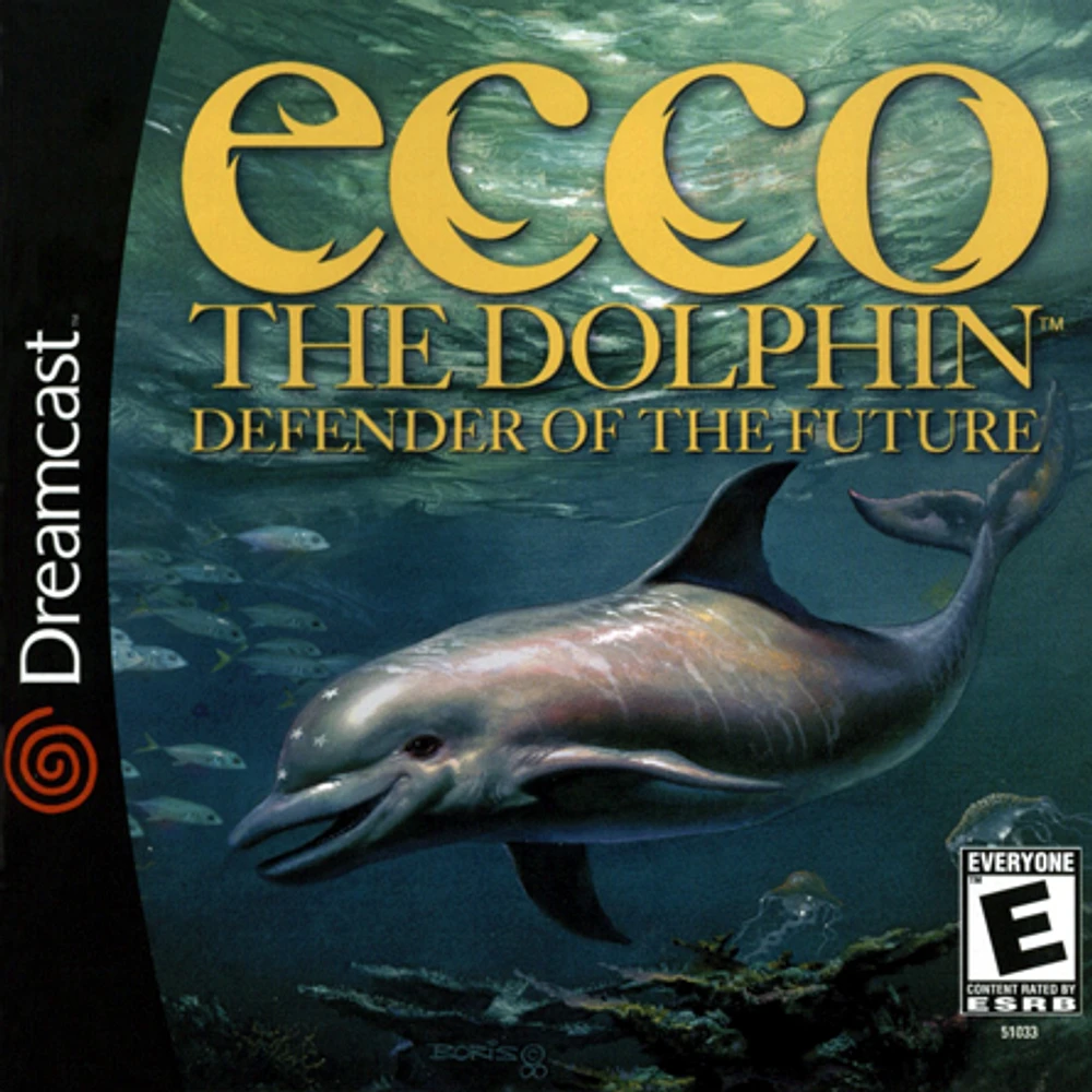 ECCO THE DOLPHIN:DEFENDER OF - Sega Dreamcast - USED