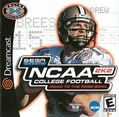 NCAA FOOTBALL 2K2 - Sega Dreamcast - USED