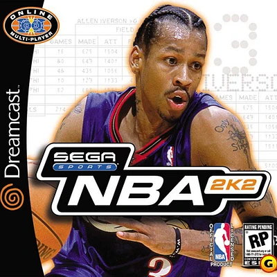 NBA 2K2 - Sega Dreamcast - USED