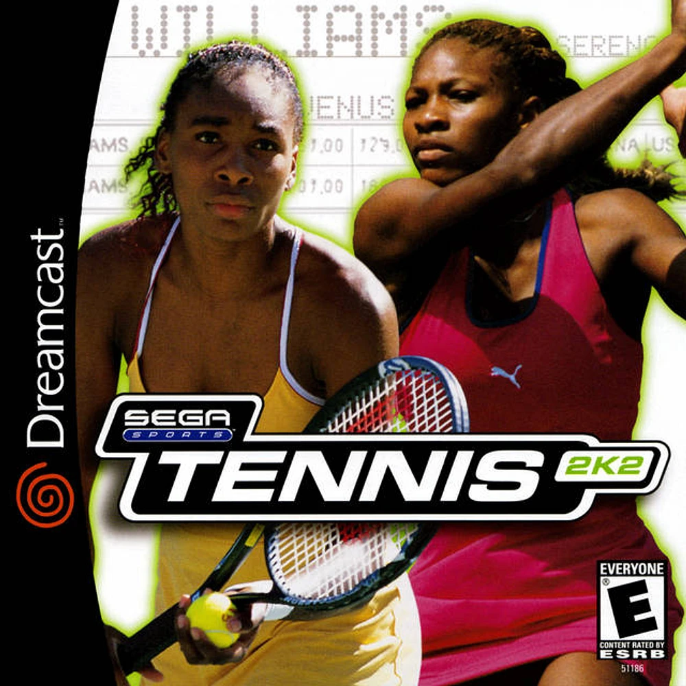 TENNIS 2K2 - Sega Dreamcast - USED