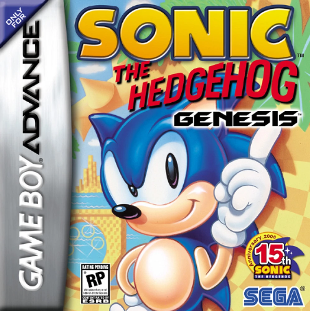 SONIC THE HEDGEHOG:GENESIS - Game Boy Advanced - USED