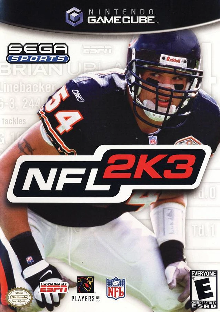 NFL 2K3 - GameCube - USED