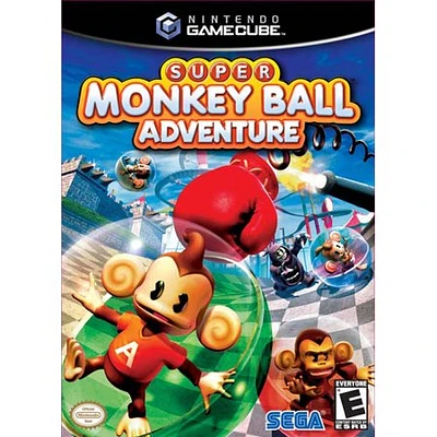 SUPER MONKEY BALL ADVENTURE - GameCube - USED