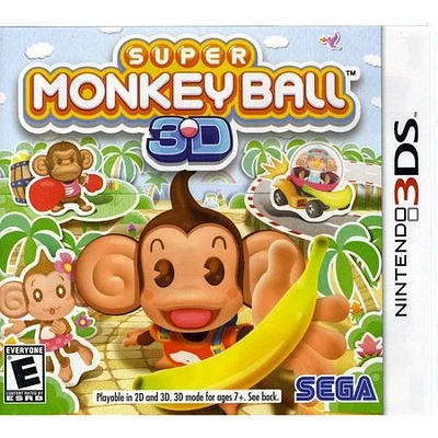 SUPER MONKEY BALL 3DS - Nintendo 3DS - USED